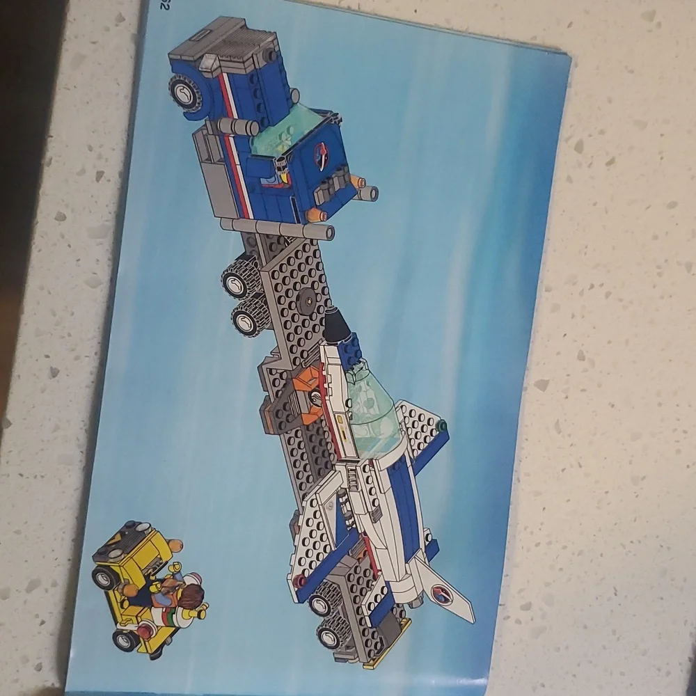 LEGO City 60079 Training Jet Transport 100% Complete No Box/ With Instructions - Picture 4 of 10